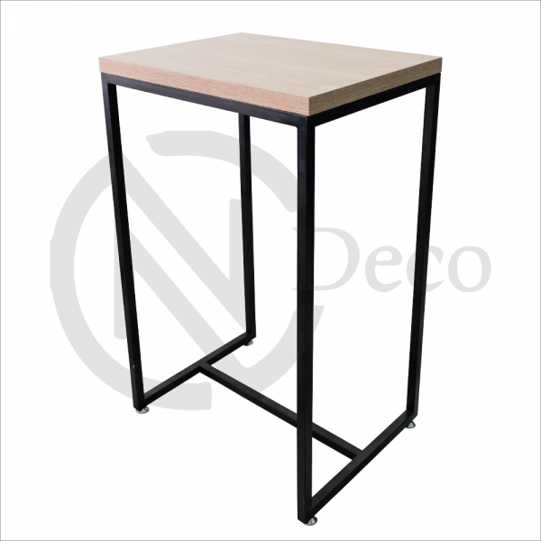 Table design industriel haute