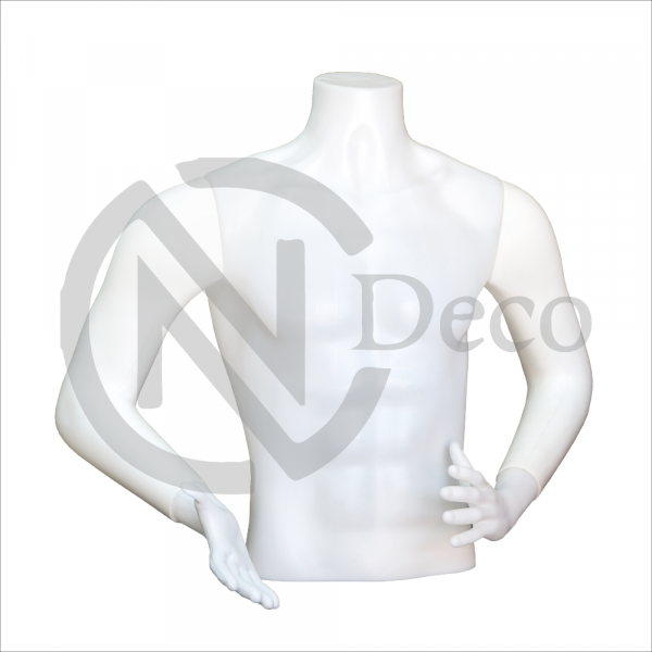 Demi Mannequin Homme 60×50 Cm